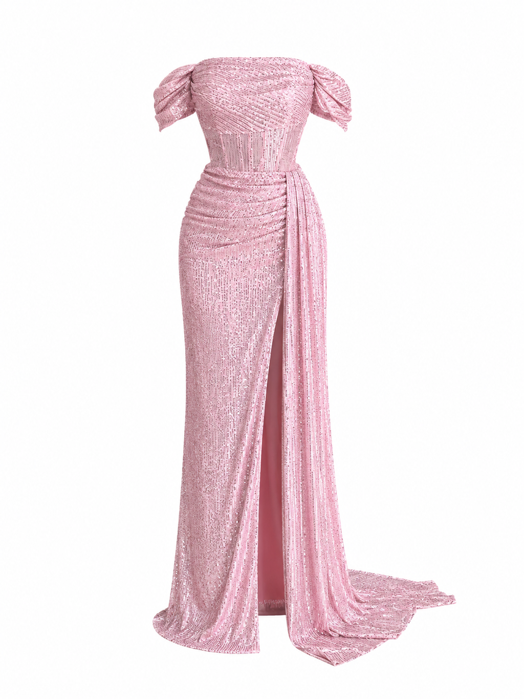 Payetli Elara Abiye - PEMBE